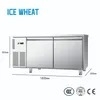 Ice Wheat 180*60*80cm Double-Temperature Commercial Air-Cooled Two-Door Refrigerator
