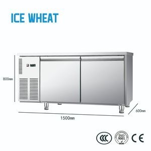 OEM ODM 150*60*80cm Commercial Air-Cooled Two-Door Refrigerator Refrigeration