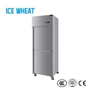 Air-Cooled Vertical Double-Temperature Two-Door Refrigerator Commercial Pallet Model